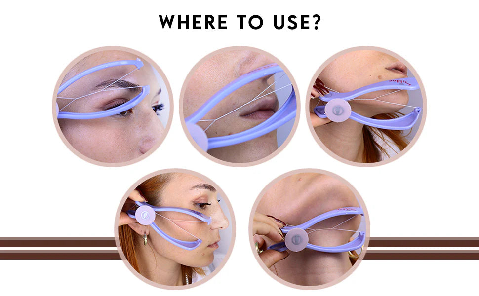 ThreadLux™ Hair Threading System – Smooth, Painless Face & Body Removal