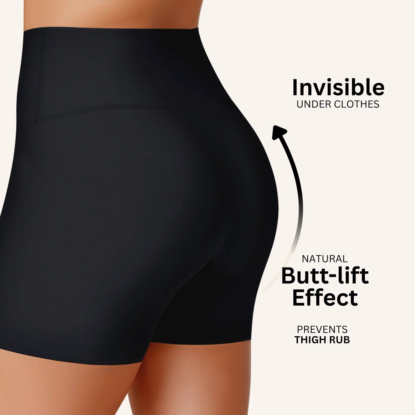 FitFlair™ Stay-In-Place Seamless Shaper Short