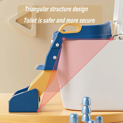 SafeSteps™ Premium Toddler Potty Training Ladder Seat – Stable, Foldable Design