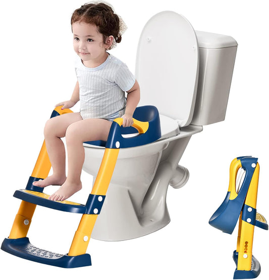 PottyPal™ Children Toilet Ladder | Potty Seat with Step Stool