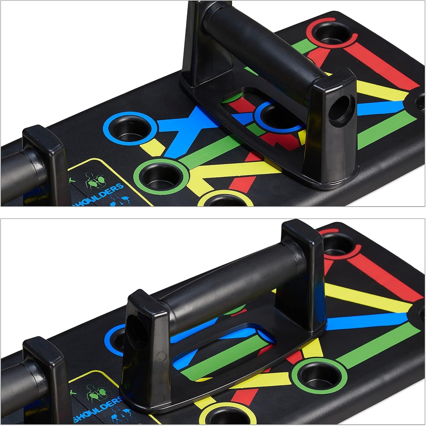 PowerFlex™ 4-in-1 Color-Coded Push-Up Board | Portable Home Gym Trainer 💪