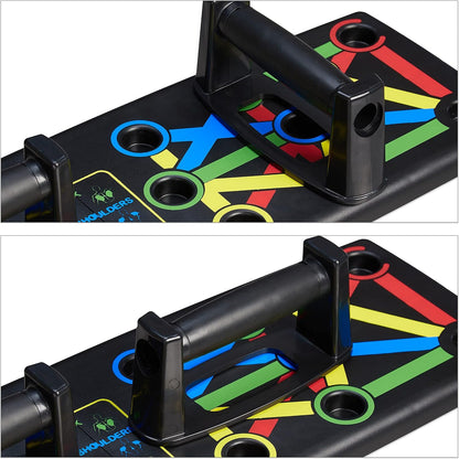 PowerFlex™ 4-in-1 Color-Coded Push-Up Board | Portable Home Gym Trainer 💪