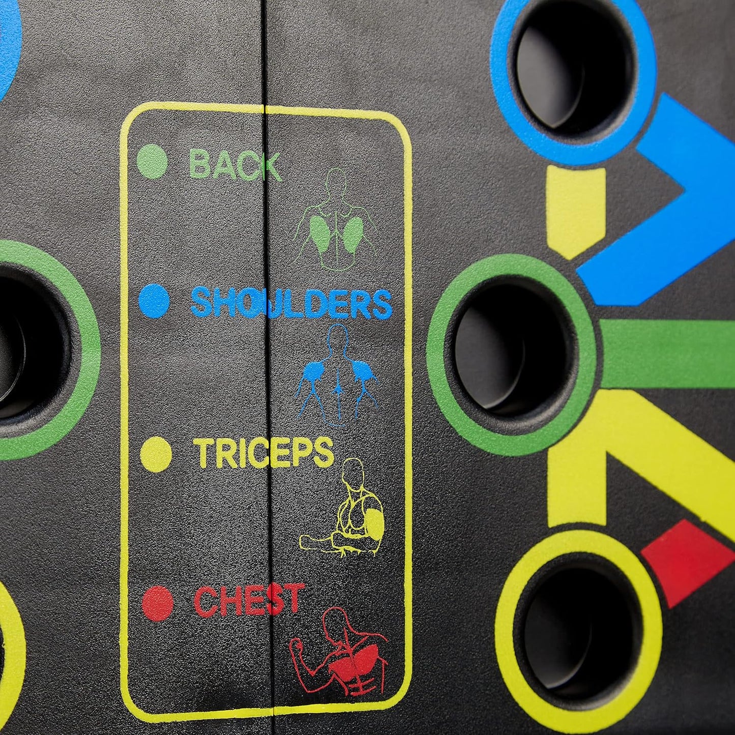 PowerFlex™ 4-in-1 Color-Coded Push-Up Board | Portable Home Gym Trainer 💪