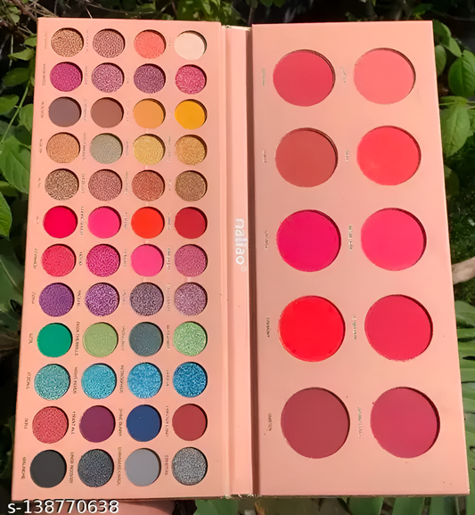 CVB Professional 10 Blush + 48 Eyeshadow Palette