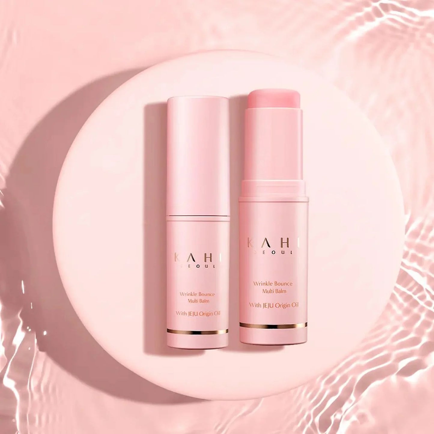 KAHI Moisturizing Wrinkle Bounce Multi Balm Stick Facial Collagen Cream Korean Cosmetics