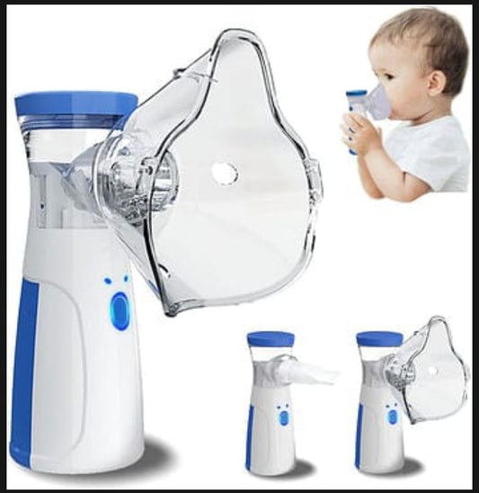 MeshBreathe™ Compact Mesh Nebulizer – Portable USB/Vibration System for Respiratory Relief