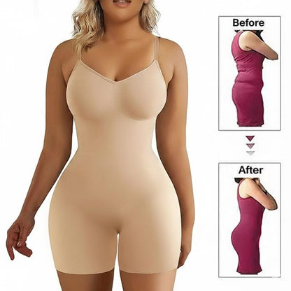 LuxeSnatch™ Women’s Seamless Tummy Control Body Shaper Bodysuit