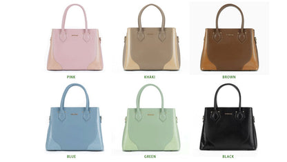 Versatile Double Handle Bag For Girls